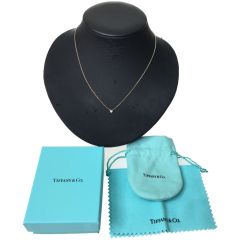 Tiffany & Co. ティファニー レディース ネックレス バイザヤード シルバー925 40㎝ Bランク