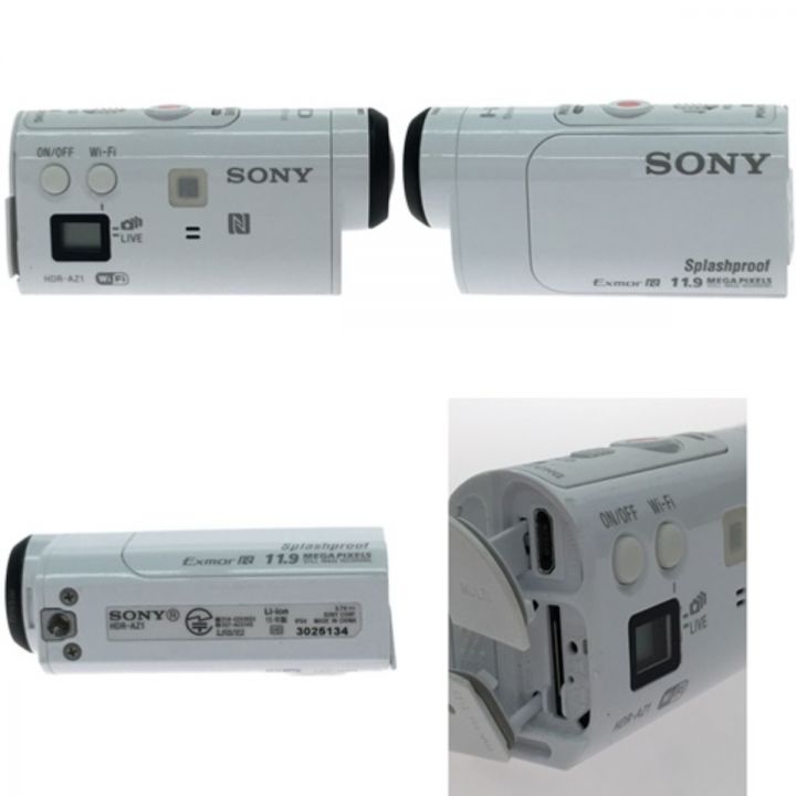 SONY HDR-AZ1 アクションカメラ 防水ケース付き SONYHDR-AZ1ウォータープルーフカメラ アクションカム