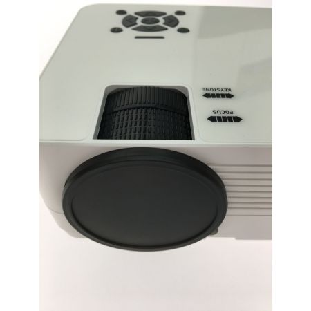  DXYIITOO プロジェクター WIFI Buletooth HD Projector 箱・ケーブル類付属 S3 ホワイト