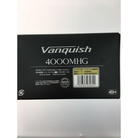  SHIMANO シマノ スピニングリール 箱付き 03962 19ｳﾞｧﾝｷｯｼｭ 4000MHG