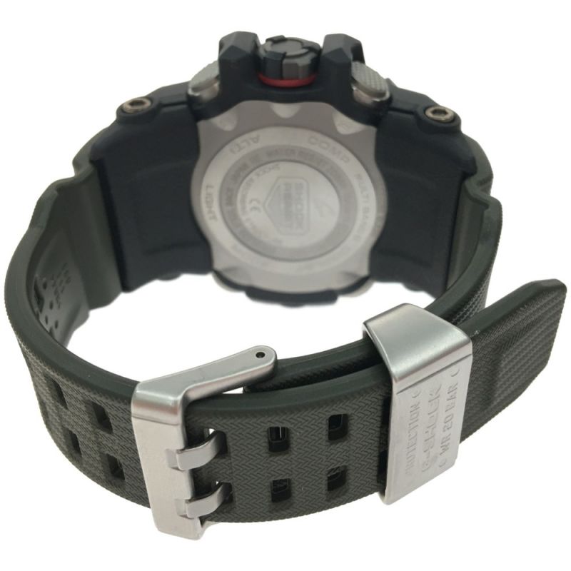 中古】 CASIO G-SHOCK 電波ソーラー マッドマスター GWG-1000 ブラック ...