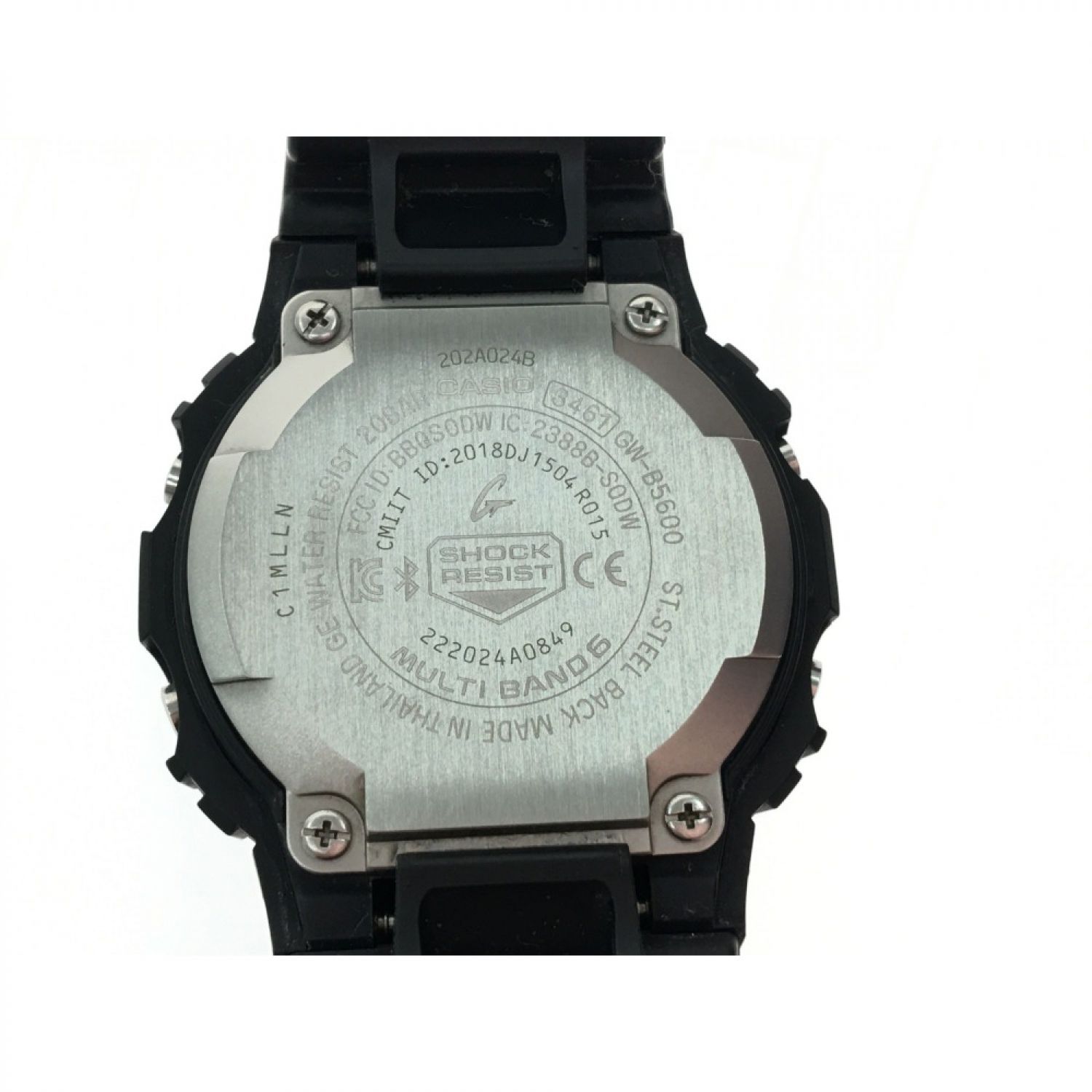 中古】 CASIO カシオ メンズ腕時計 G-SHOCK デジタルウォッチ 電波