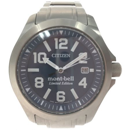  CITIZEN シチズン メンズ腕時計 電波時計 プロマスター mont-bell コラボレーション BN0121-51L