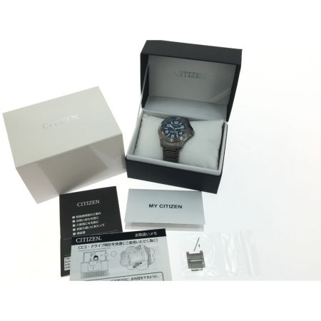  CITIZEN シチズン メンズ腕時計 電波時計 プロマスター mont-bell コラボレーション BN0121-51L