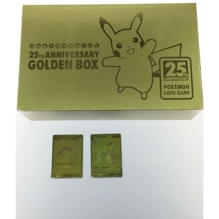  ポケモン トレカ ポケモンカード  25th ANNIVERSARY GOLDEN BOX 25周年ゴールデンボックス  美品 