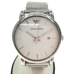 ▼▼ EMPORIO ARMANI エンポリオアルマーニ メンズ腕時計 クオーツ デイト AR-1812 Bランク