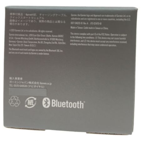  GARMIN GARMIN APPROACH G12 クリップ式GPSゴルフナビ G12 ブラック