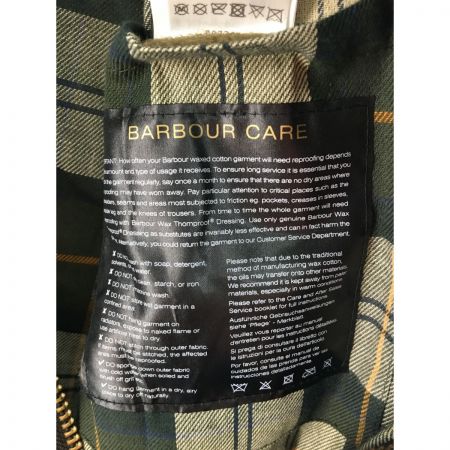  Barbour バブアー メンズジャケット サイズLL 表記42 1702255 オリーブ