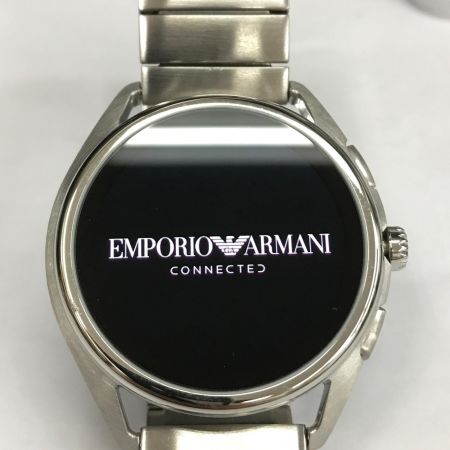  EMPORIO ARMANI エンポリオアルマーニ 腕時計 スマートウォッチ 箱・ケース・充電器付き ステンレススチール  ART5006-2822006