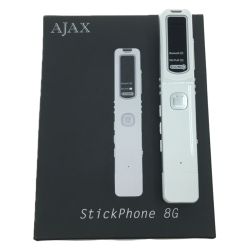 ▼▼ AJAX  ICレコーダー Bluetooth対応 USB接続タイプ BR02-8G ホワイト Bランク