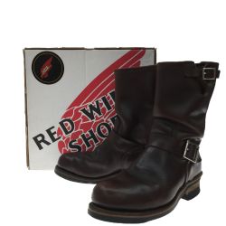 ▼▼ RED WING レッドウィング メンズ エンジニアブーツ 100周年記念モデル USA製 8258 ブラウン Bランク