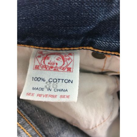  EVISU エビス メンズ ジーンズ デニム ハーフパンツ SIZE 36 2001 ブルー