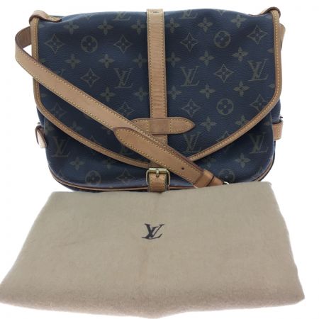  LOUIS VUITTON ルイヴィトン ショルダーバッグ モノグラム ソミュール30 MB0054 ブラウン