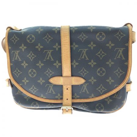  LOUIS VUITTON ルイヴィトン ショルダーバッグ モノグラム ソミュール30 MB0054 ブラウン