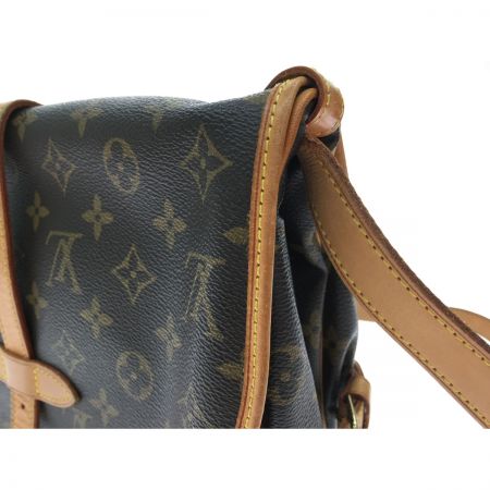  LOUIS VUITTON ルイヴィトン ショルダーバッグ モノグラム ソミュール30 MB0054 ブラウン