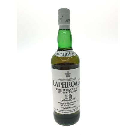  SUNTORY サントリー スコッチウイスキー LAPHROAIG ラフロイグ 旧ボトル 10年 700ml 未開栓