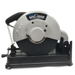 ▼▼ 新興製作所  電動工具  305mm 高速切断機 SHC-305E シルバー x ブラック Aランク