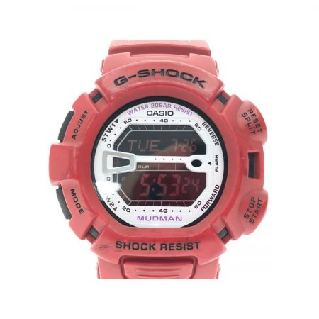  CASIO カシオ メンズ腕時計 クオーツ G-SHOCK Gショック MUDMAN マッドマン G-9000MX レッド