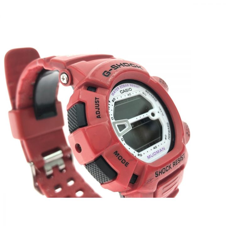 CASIO カシオ メンズ腕時計 クオーツ G-SHOCK Gショック MUDMAN マッドマン G-9000MX  レッド｜中古｜なんでもリサイクルビッグバン