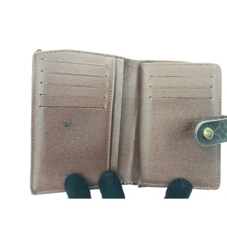  LOUIS VUITTON ルイヴィトン レディース 二つ折り財布 がま口 モノグラム ポルトモネ・ビエ ヴィエノワ M61663 ブラウン