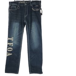 ▼▼ VANSON バンソン 38インチ インディゴ ジーパン デスラビット Gパン デニム クローズ×WORST CRV-2208 ネイビー Aランク