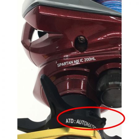  DAIWA ダイワ カウンター付き両軸リール スパルタンMX IC 200HL ドラグノブ一本分割れ有 621015