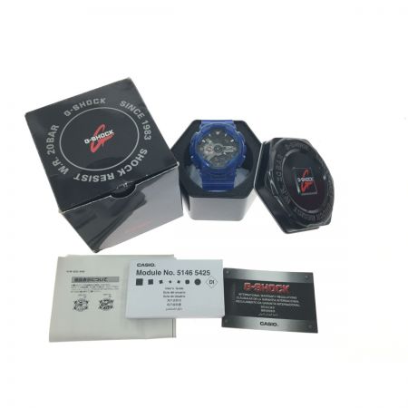  CASIO カシオ デジアナウォッチ クオーツ G-SHOCK GA-110CR ブルー