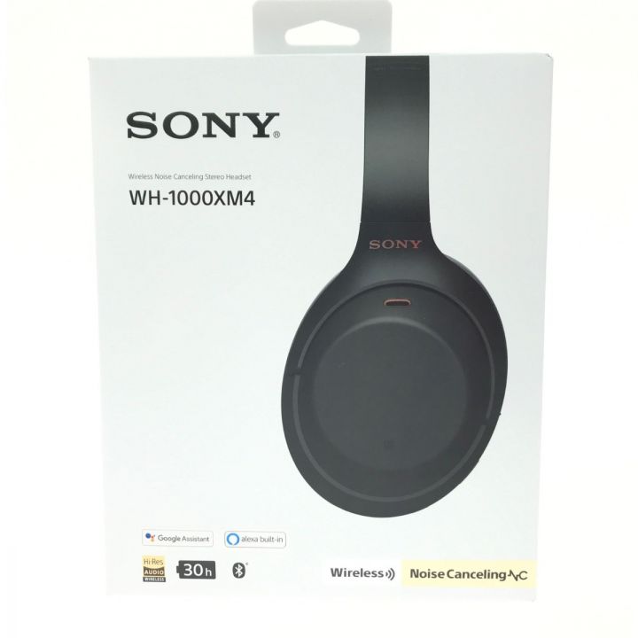 SONY ソニー ワイヤレスヘッドホン ブラック WH-1000XM4｜中古｜なんでもリサイクルビッグバン