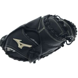 ▼▼ MIZUNO ミズノ 野球 キャッチャーミット グローブ  グローバルエリート サイズ4～5 布袋付属 ブラック Bランク