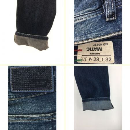 DIESEL ディーゼル MATIC イタリア製 ジーンズ デニム インディゴ  0072Z ネイビー