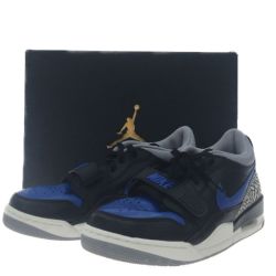 ▼▼ NIKE ナイキ メンズスニーカー AIR JORDAN  LEGACY 312 LOW エア ジョーダン レガシー ブラック×ブルー Bランク