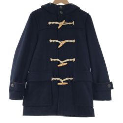 ▼▼ BURBERRY BLACK LABEL バーバリーブラックレーベル ダッフルコート D1F24-824-28 ネイビー Bランク