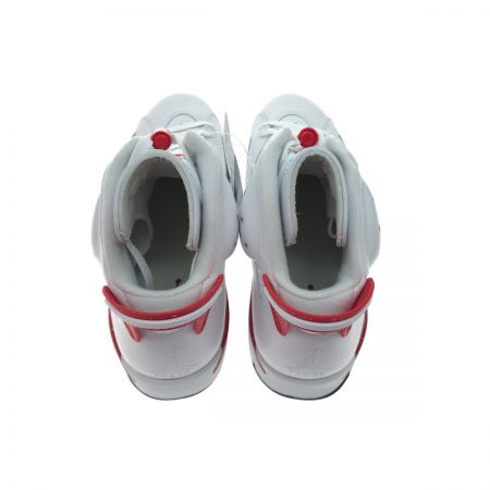  NIKE ナイキ AIR JORDAN 6 RETRO ホワイト×レッド