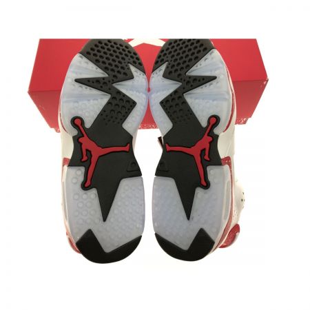  NIKE ナイキ AIR JORDAN 6 RETRO ホワイト×レッド