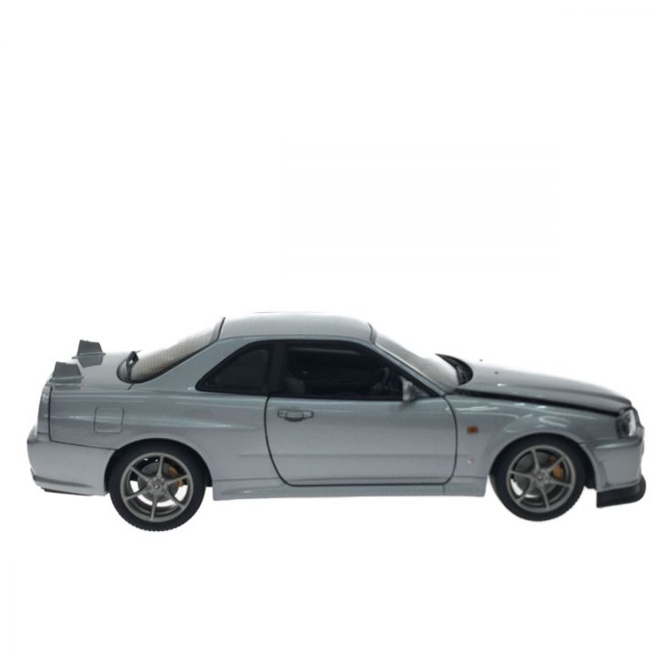 AUTOart 日産 スカイライン GT-R （R34） 1/18 オートアート シルバー 