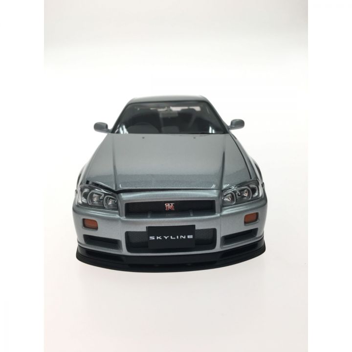 AUTOart 日産 スカイライン GT-R （R34） 1/18 オートアート シルバー 