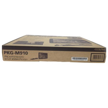  ALPINE アルパイン PKG-M910 9型WVGAアーム 取付け型 スリムリアビジョン