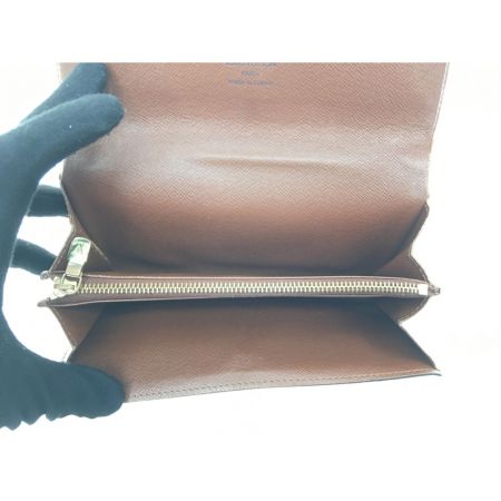  LOUIS VUITTON ルイヴィトン レディース長財布 モノグラム ポシェットポルトモネクレディ M61725