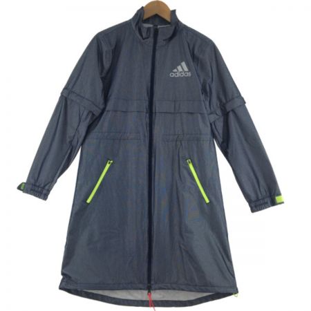  adidas アディダス ハイストレッチレインワンピース レディース FI7898 ネイビー