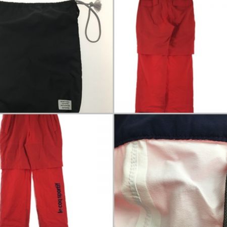  le coq golf ルコックゴルフ メンズ  RAIN FORCER LIGHT Mサイズ QGMNJH00W ネイビー×レッド