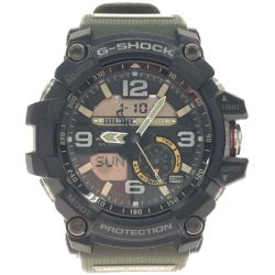 ▼▼ CASIO カシオ メンズ G-SHOCK デジアナウォッチ  GG-1000 カーキ ブラック Bランク