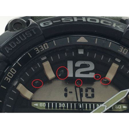  CASIO カシオ メンズ G-SHOCK デジアナウォッチ  GG-1000 カーキ ブラック