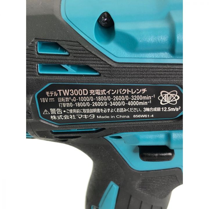 MAKITA マキタ インパクトレンチ 付属品完備 18v TW300DRGX セット品 バッテリーPSEマークあり｜中古｜なんでもリサイクルビッグバン