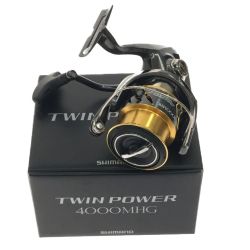 ▼▼ SHIMANO シマノ スピニングリール 04146 / 20 ﾂｲﾝﾊﾟﾜｰ 4000MHG ブラック x ゴールド Bランク