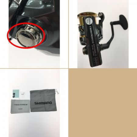  SHIMANO シマノ スピニングリール 04146 / 20 ﾂｲﾝﾊﾟﾜｰ 4000MHG ブラック x ゴールド