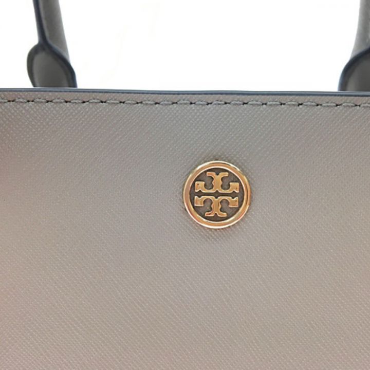 TORY BURCH トリーバーチ ロビンソン トートバッグ 566000619 ライトグレー｜中古｜なんでもリサイクルビッグバン