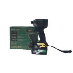 ▼▼ HiKOKI ハイコーキ 電動工具 インパクトドライバ  限定色 充電池1個付 WH36DC Aランク