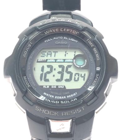  CASIO カシオ メンズ腕時計 デジタルウォッチ 電波ソーラー G-SHOCK Gショック GW-900J ブラック