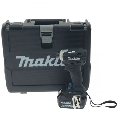  MAKITA マキタ 18V 充電式インパクトドライバ バッテリー・充電器・ケース付属 TD172DRGX ブラック