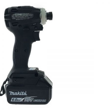  MAKITA マキタ 18V 充電式インパクトドライバ バッテリー・充電器・ケース付属 TD172DRGX ブラック